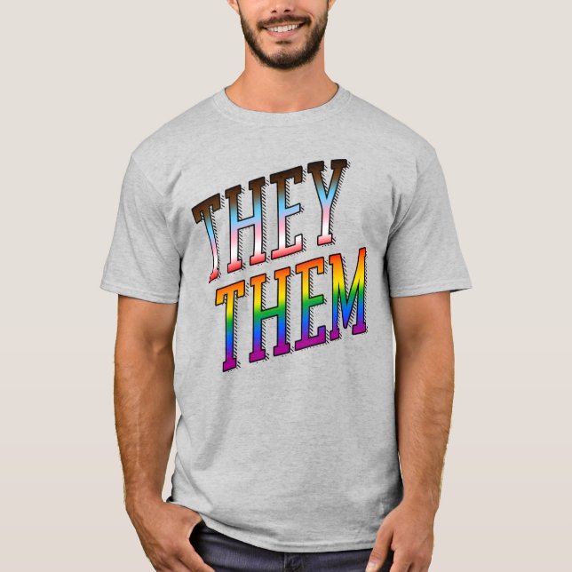 Camiseta Progresso Pronomes Eles Deles (Frente)