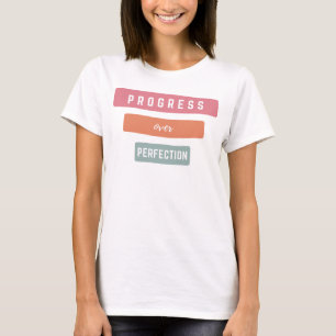Camiseta Progresso Sobre O Professor De Perfeição