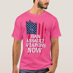 Camiseta Proibição De Armas De Assassinato Agora Para Ativi