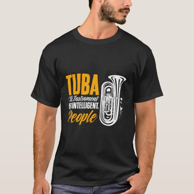 Camiseta Proibição de Marcha do Player Tuba Tuba do Pessoas (Frente)