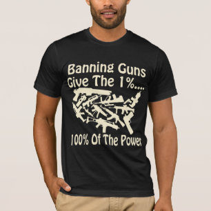 Camiseta Proibir Armas Oferece 1% De 100% De Energia #