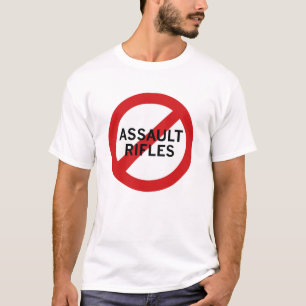 Camiseta Proibir Fuzis de Assalto