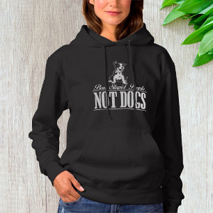 Camiseta Proibir Pessoas Estúpidas Não Cachorros Engraçado 