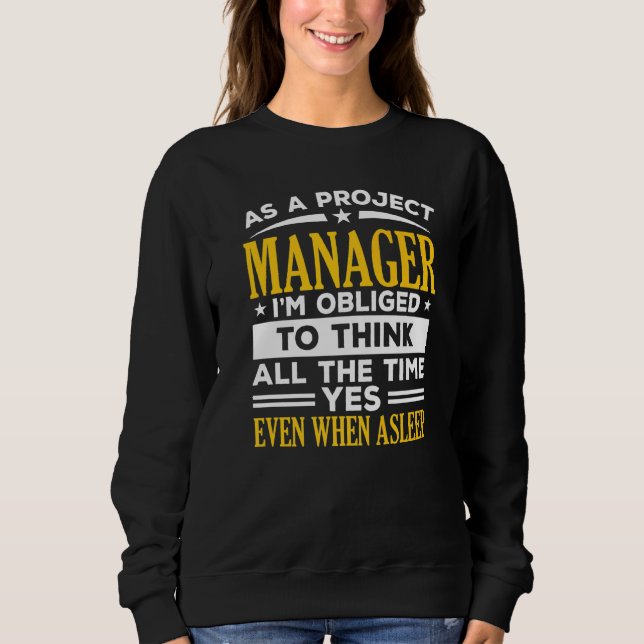 Camiseta Project Manager Job Project Management Profession  (Frente)