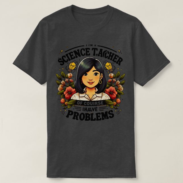 Camiseta projetado para professores apaixonados que fazem a (Frente do Design)