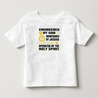 Camiseta Projetado por Deus, Mantido por Jesus,