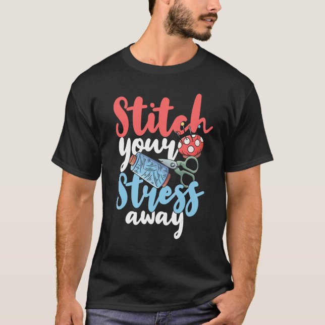 Camiseta Projetando Para Mulheres Que Despejam O Seamstress (Frente)