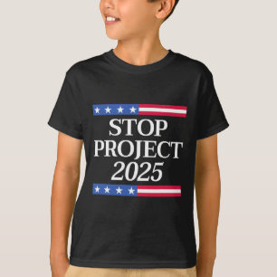 Camiseta Projeto 2025 Anti Trump U Flag Women Policy M
