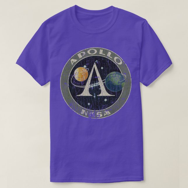 Camiseta Projeto Apollo 1961 (Frente do Design)