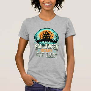 Camiseta Projeto de Casa Assombrada da Mulher Gato Assustad