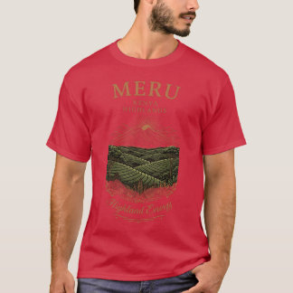 Camiseta Projeto de Fazenda de Café Montanhosa menino