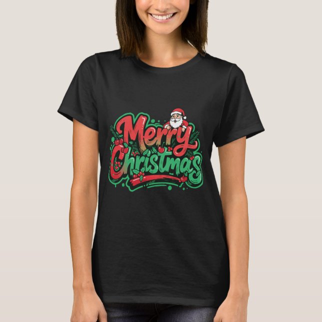 Camiseta Projeto de Férias Feliz Natal (Frente)