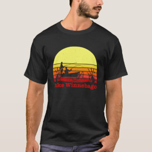 Camiseta Projeto de Pesca no Lago Winnebago Wisconsin