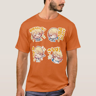 Camiseta projeto de tsukasa tenma sekai fofo