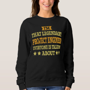 Camiseta Projeto Funny do Cargo do Engenheiro do Projeto
