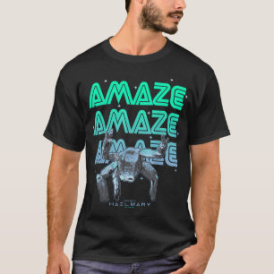 Camiseta Projeto Hail Mary Incrível Rocky O Alien Neon Por