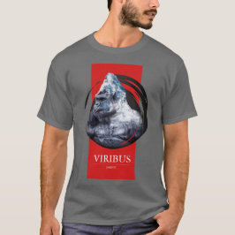 Camiseta Projeto personalizado do gorila de montanha