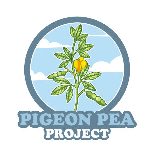 Camiseta Projeto Pigeon Pea: Logotipo do Ombro