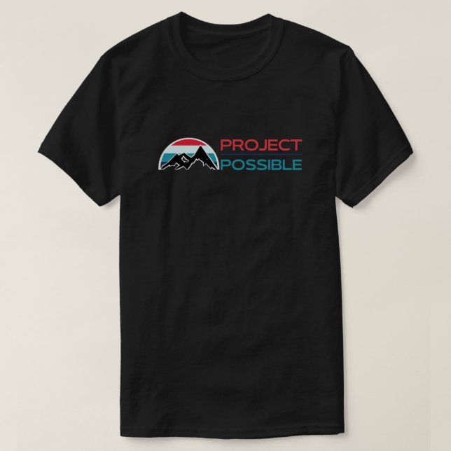 Camiseta Projeto Possível (nanga parbat) (Frente do Design)