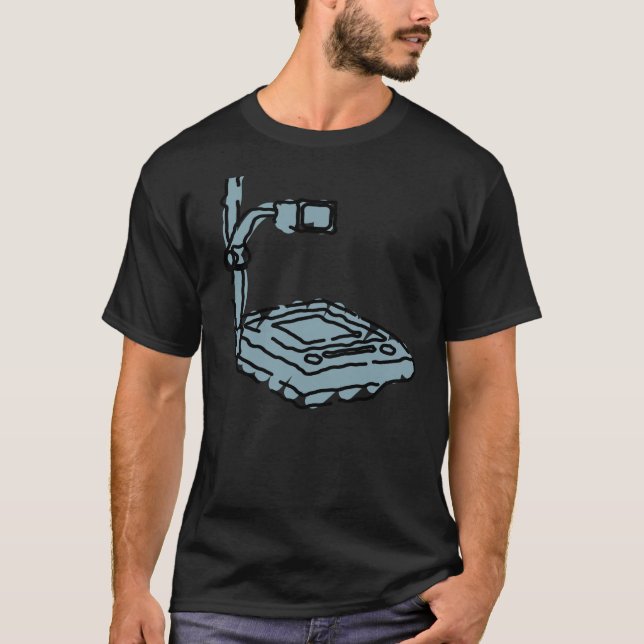 CAMISETA PROJETOR AÉREO DA VELHA ESCOLA (Frente)