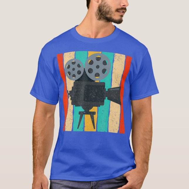 Camiseta Projetor de filmes retrorreflectores da Câmara de  (Frente)