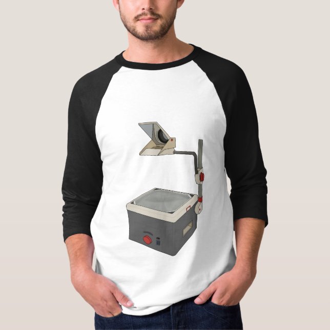 Camiseta Projetor de Sobrecarga OHP 80s 90s (Frente)