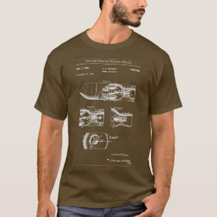 Camiseta Projetor do foguete patenteado dos EUA