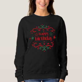 Camiseta Projetos de Saudações de Aniversário Festivas