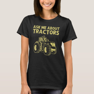 Camiseta Projetos de Tratores Lindos Para Homens Mulheres M