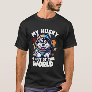 Camiseta Projetos engraçados de amantes de Husky Siberiano 
