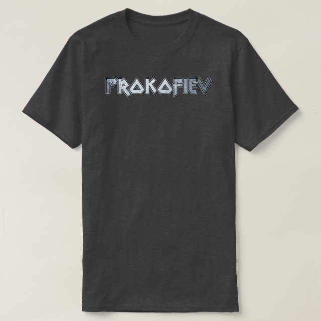 Camiseta Prokofiev (Frente do Design)