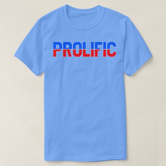 Camiseta Prolífico (Frente do Design)