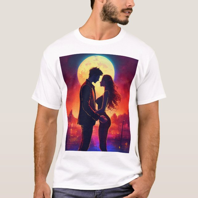 Camiseta Promessa ao luar. (Frente)