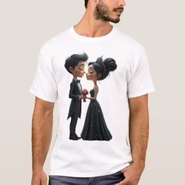 Camiseta Promessas ao Luar – Um Cute Momento de Casamento G