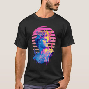 Camiseta Prometeu Vaporwave Aestético Grego Retrowave