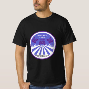 Camiseta Promoção da Fazenda de amoreira U-Pick