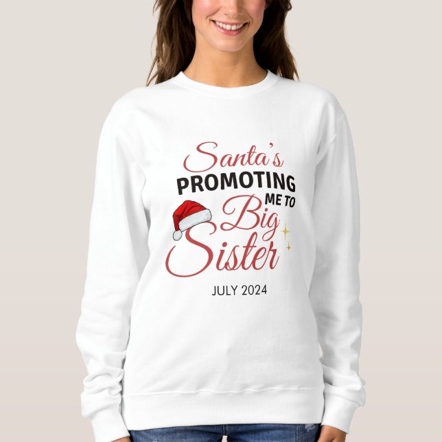 Camiseta Promoção da Irmã Grande do Surpresa Especial dos p (Frente)