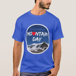 Camiseta Promoção do Dia Internacional da Montanha