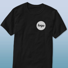 Camiseta Promocional de descanso simples para logotipos com
