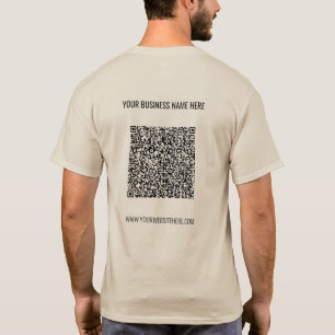 Camiseta Promocional de Negócios com Texto Persona
