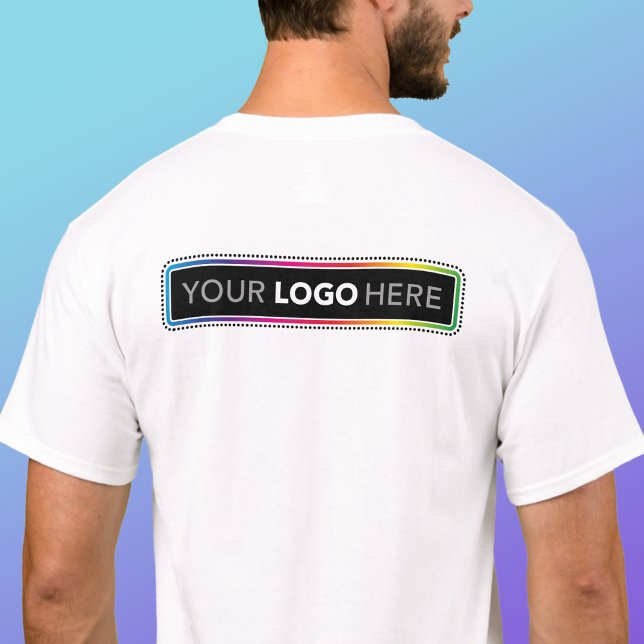 Camiseta Promocional Personalizada - Logotipo no V (Criador carregado)