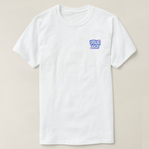 Camiseta Promocional Simples com Logotipo Pequeno