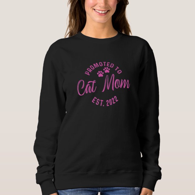 Camiseta Promoted O Cat Mom 2022 (Frente)