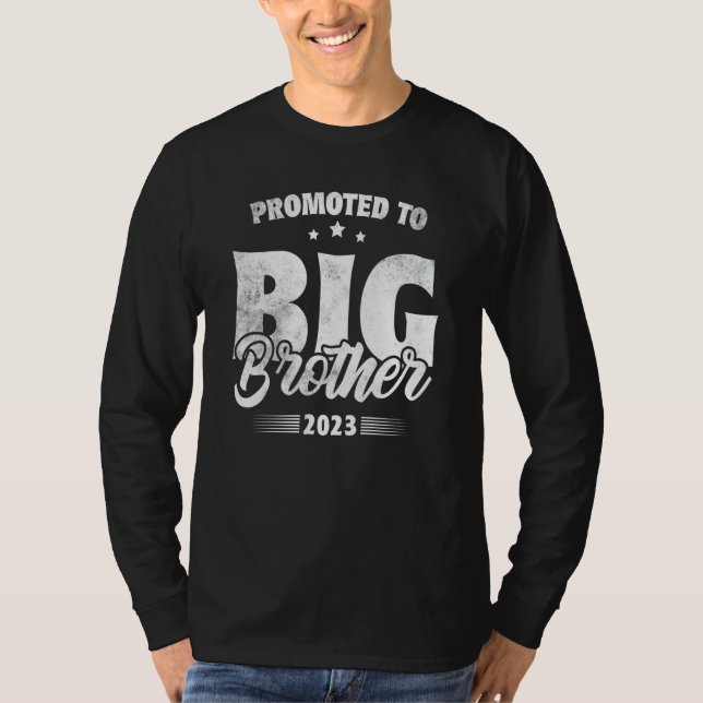 Camiseta Promoted To Big Brother Soon To Be Big Brother 202 (Frente)
