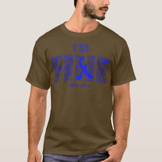 Camiseta Promova A Consciencialização De Blocos Finos Nesta
