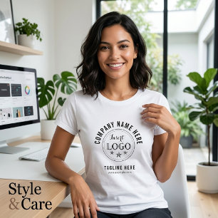 Camiseta Promova sua Marca com o Básico das Mulheres Person