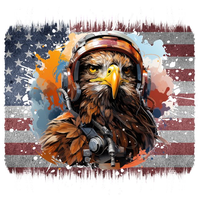 Camiseta Promovendo o Espírito (Liberty's Home and Land of the Brave: Where American Patriots Thrive.)