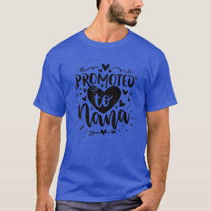 Camiseta Promovida à avó avó de Nana