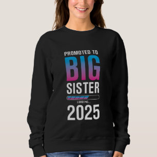 Camiseta Promovida a Irmã Mais Velha 2025 Vou ser uma Irmã