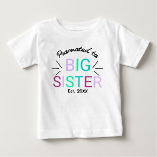 Camiseta Promovida a Irmã Mais Velha Est 2022